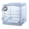 Bel-Art Lab Companion Cabinet Vacuum Desiccator, 35L Clear 42400-4011
